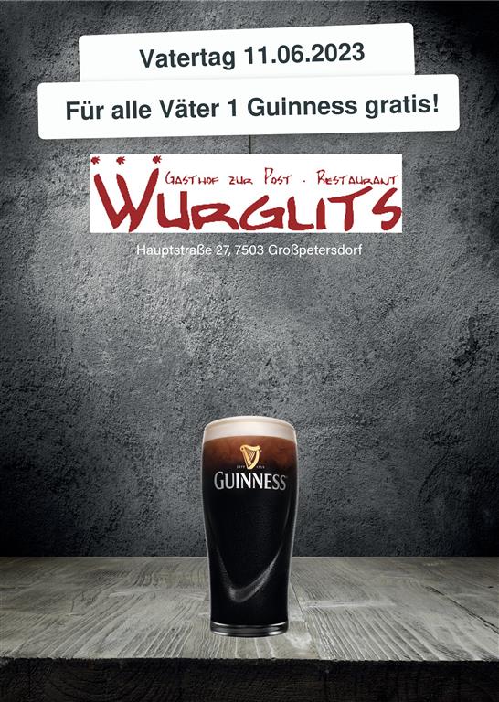Guinness Wurglits Vatertag